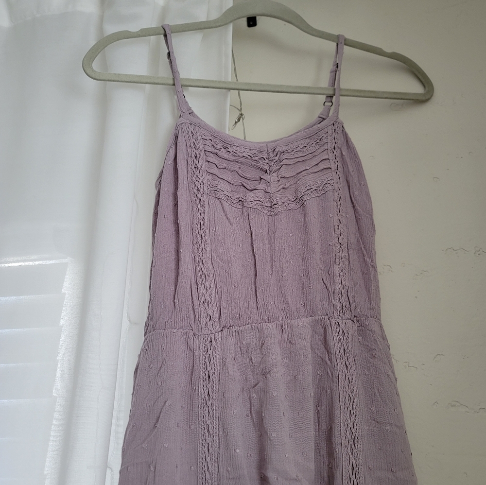 Purple Midi Sundress, Size S